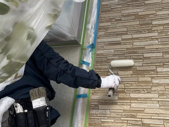 加古川市で外壁クリア塗装